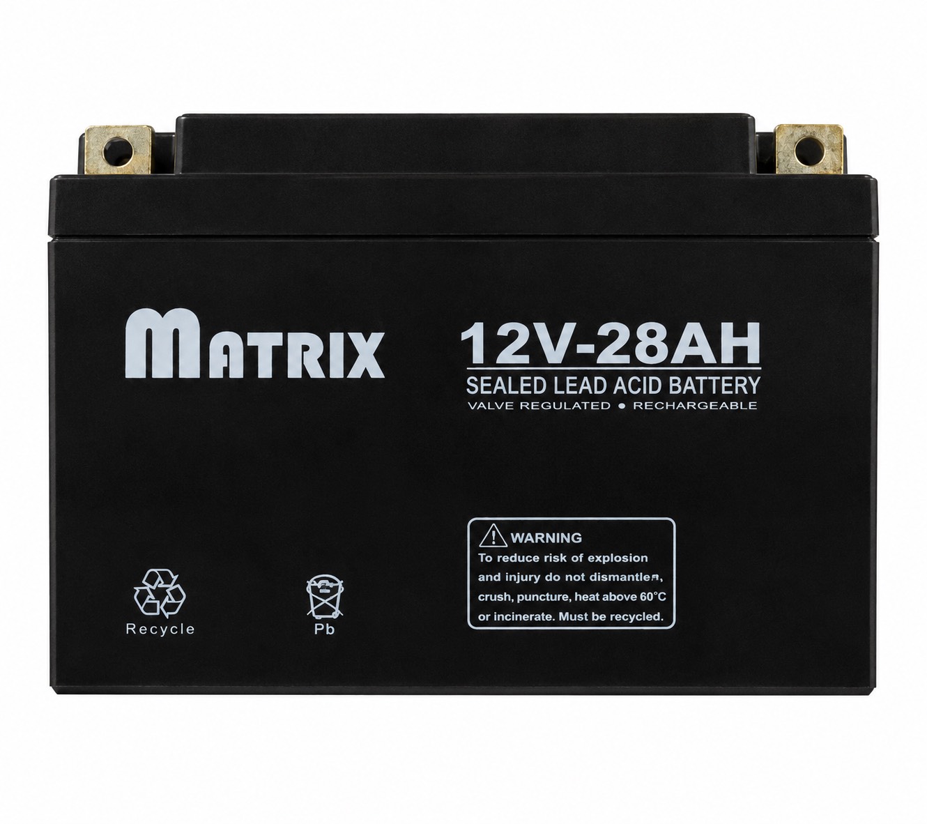 باتری یو پی اس 12 ولت 28 آمپر ساعت برند MATRIX - ماتریکس