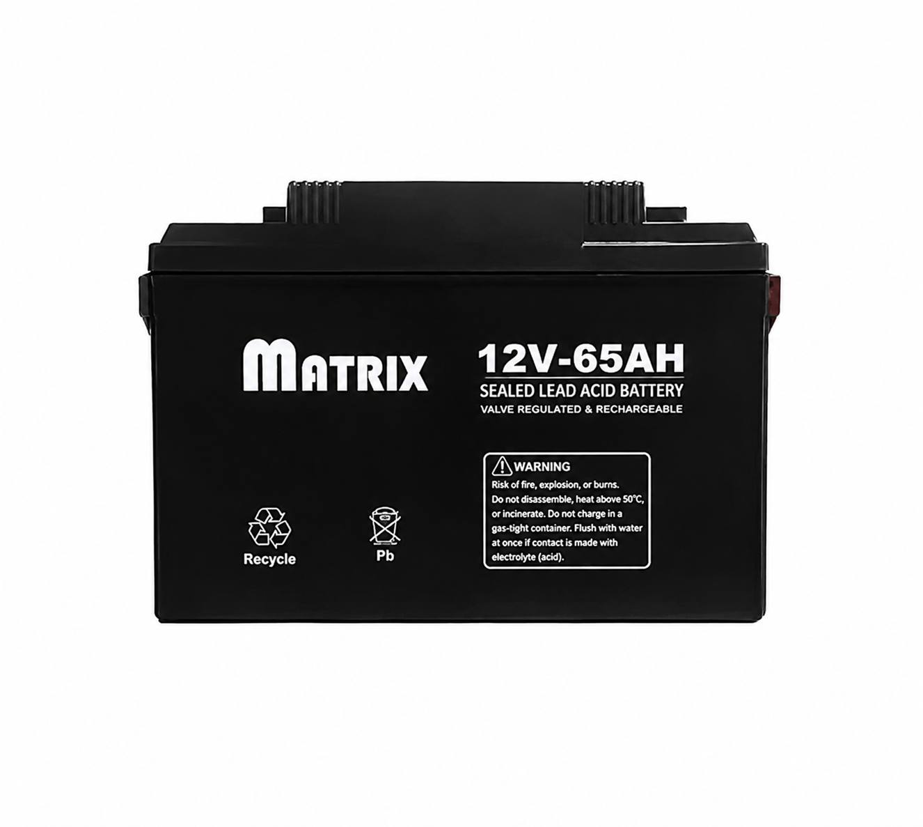 باتری یو پی اس 12 ولت 65 آمپر ساعت برند MATRIX - ماتریکس