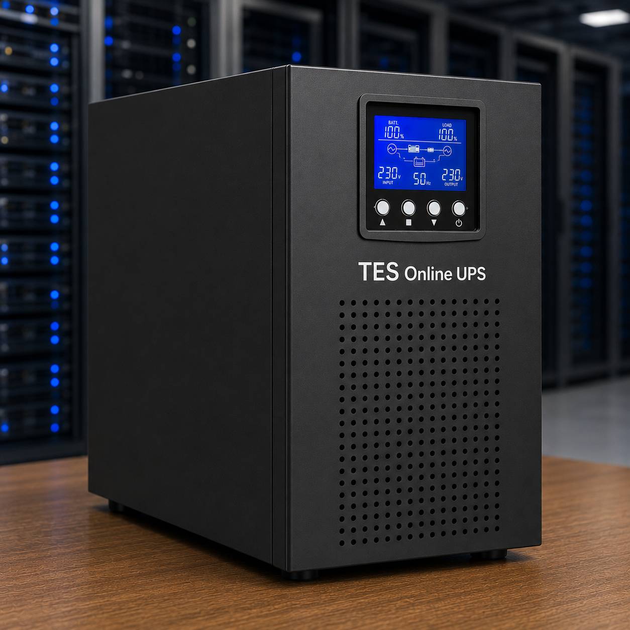 دستگاه یو پی اس آنلاین 6کاوا Tower External برند TES - تی ای اس