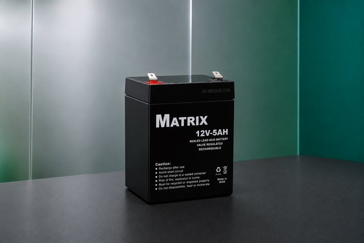 باتری یو پی اس 12 ولت 4.5 آمپر ساعت برند MATRIX - ماتریکس